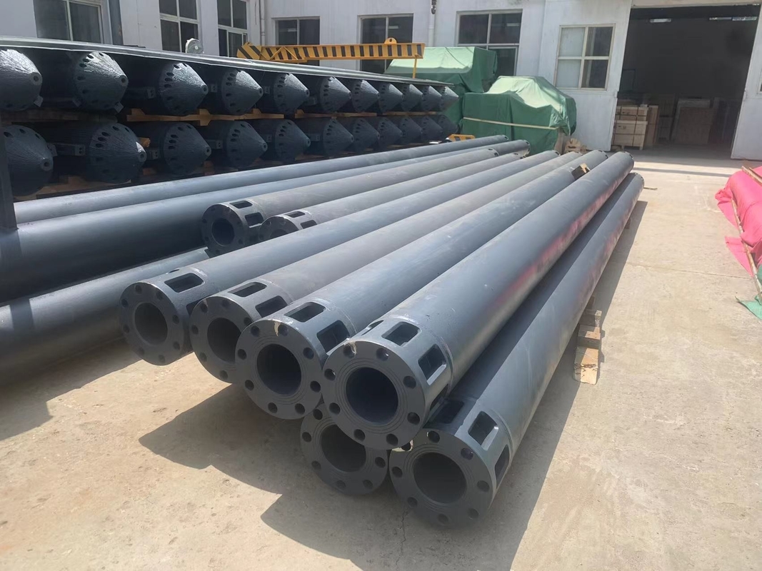 जमीनी सुधार के लिए चीन 180 kW 426 मिमी वाइब्रॉफ्लोट उपकरण पाइल ड्राइवर मध्य पूर्व में लागू