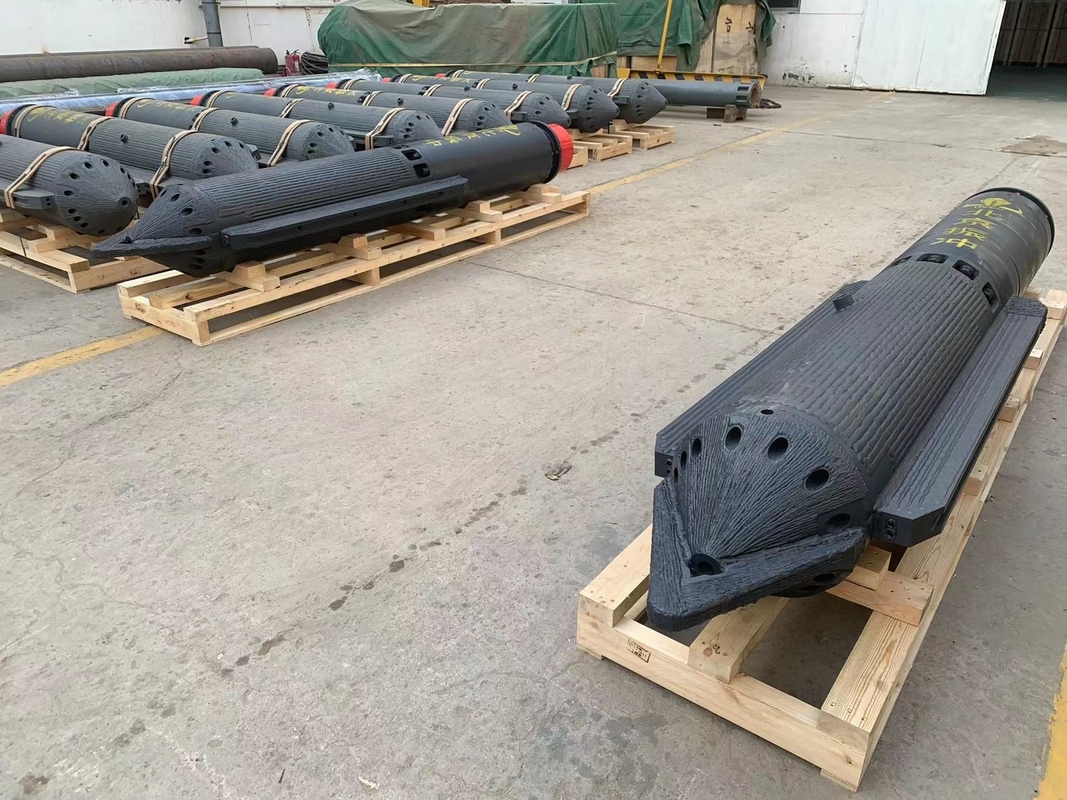 जमीनी सुधार के लिए चीन 180 kW 426 मिमी वाइब्रॉफ्लोट उपकरण पाइल ड्राइवर मध्य पूर्व में लागू