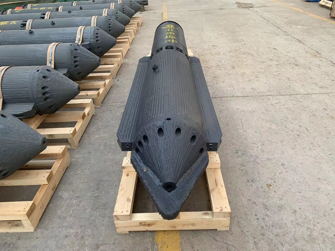 नरम मिट्टी की परत में सुधार के लिए विब्रो फ्लोटेशन तकनीक उपकरण 130 Kw 377 मिमी वाइब्रो पाइलिंग ठेकेदार
