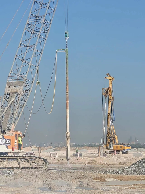 कॉम्पैक्शन पाइलिंग के लिए BVEM Vibro रिप्लेसमेंट स्टोन कॉलम 377mm 75kw वाइब्रो फ्लोट मशीन