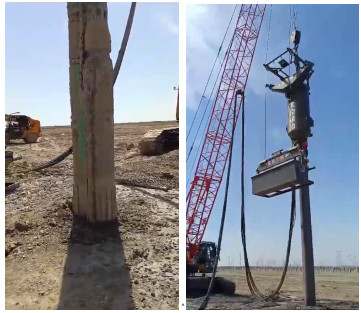 DN325 फीडिंग पाइप कंपन आवृत्ति 45-55 हर्ट्ज भारत वाइब्रोफ्लोट निर्माण का विश्वसनीय प्रदर्शन