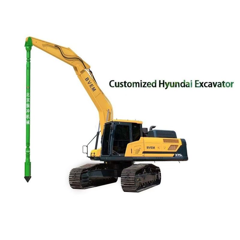 426mm व्यास वाइब्रोफ़्लोट वाइब्रो संपीड़न पाइलिंग: मिट्टी सुधार नींव के लिए अंतिम विकल्प